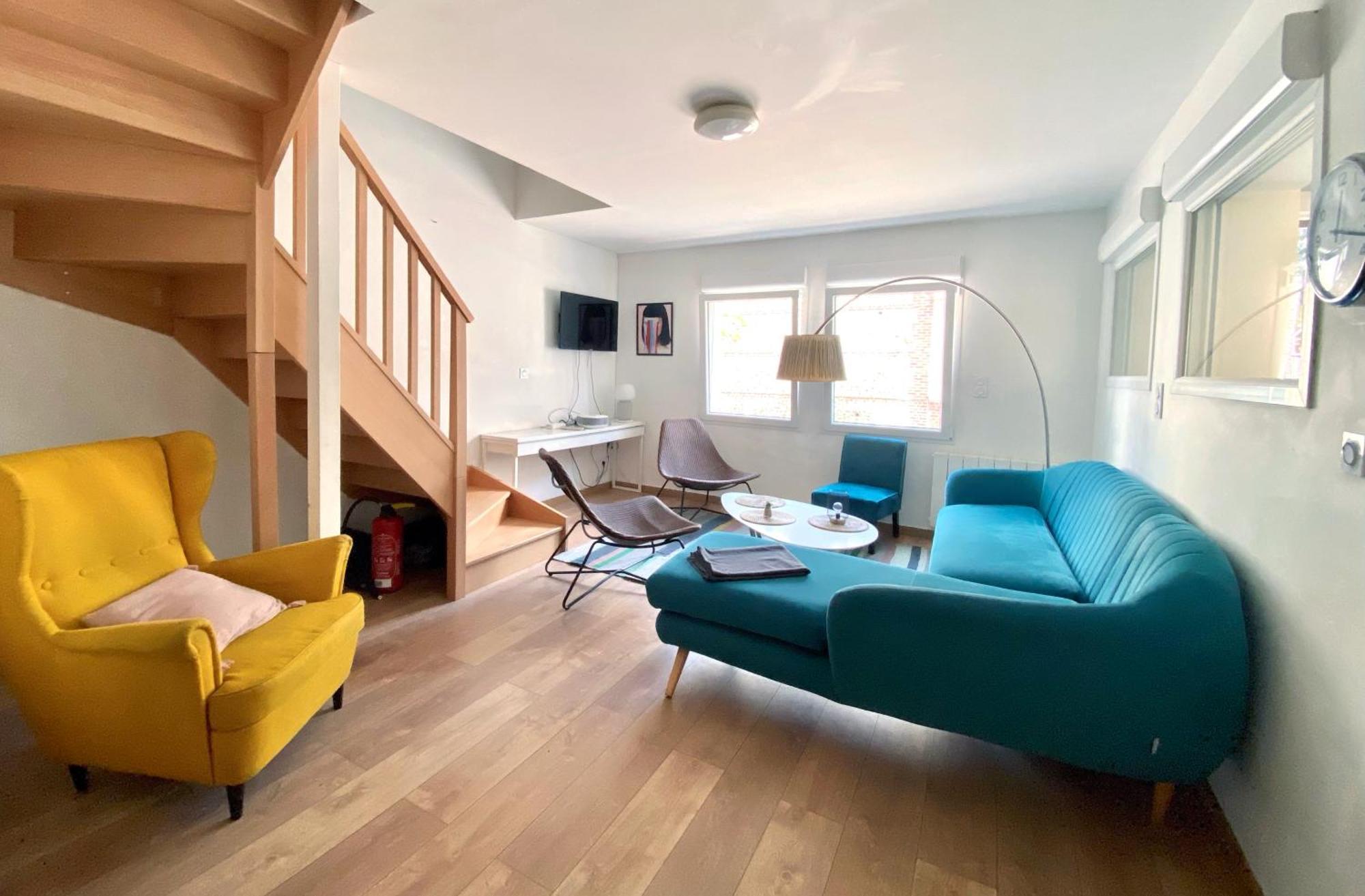 Вилла Sejours A Rouen - Grande Maison En Plein Centre Экстерьер фото